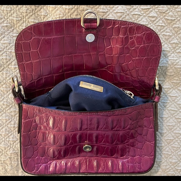 Mui Mui embossed croc bag - Picture 4 of 4